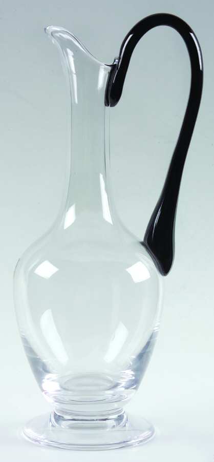 Orpheo Noir 32 Oz Pitcher by Cristal de Sevres-1