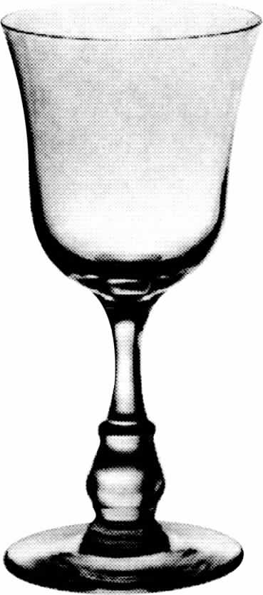 Palissy Water Goblet by Cristal de Sevres-1