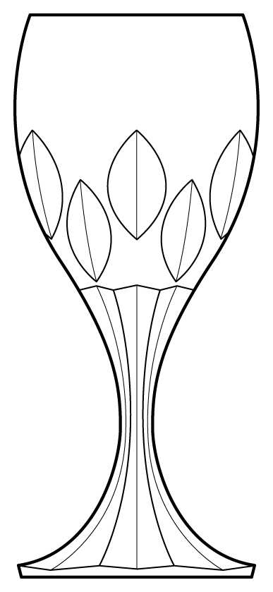 President Water Goblet by Cristal de Sevres-1