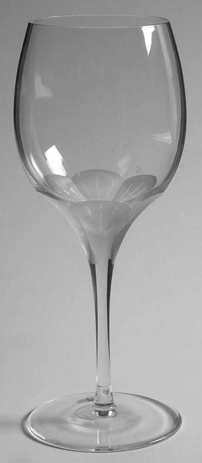 Primavera Tall Water Goblet by Cristal de Sevres-1