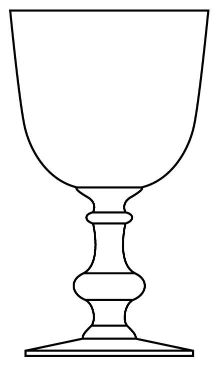Seudre Water Goblet by Cristal de Sevres-1