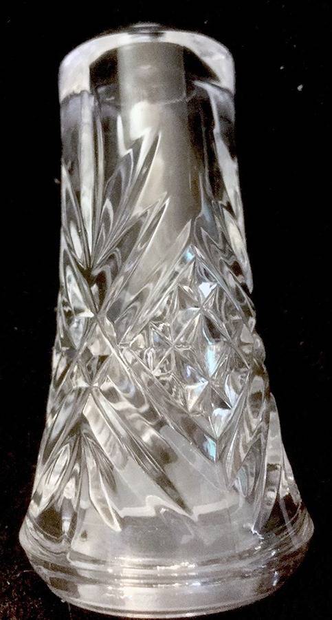 Salzburg Stoppered Shaker by Cristal de Flandre-1