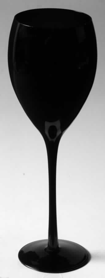 Caterina Black Water Goblet by Colony-1