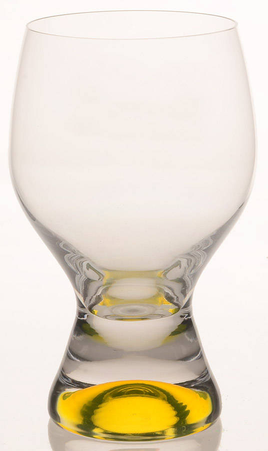 Calypso Yellow Water Goblet by Colony-1
