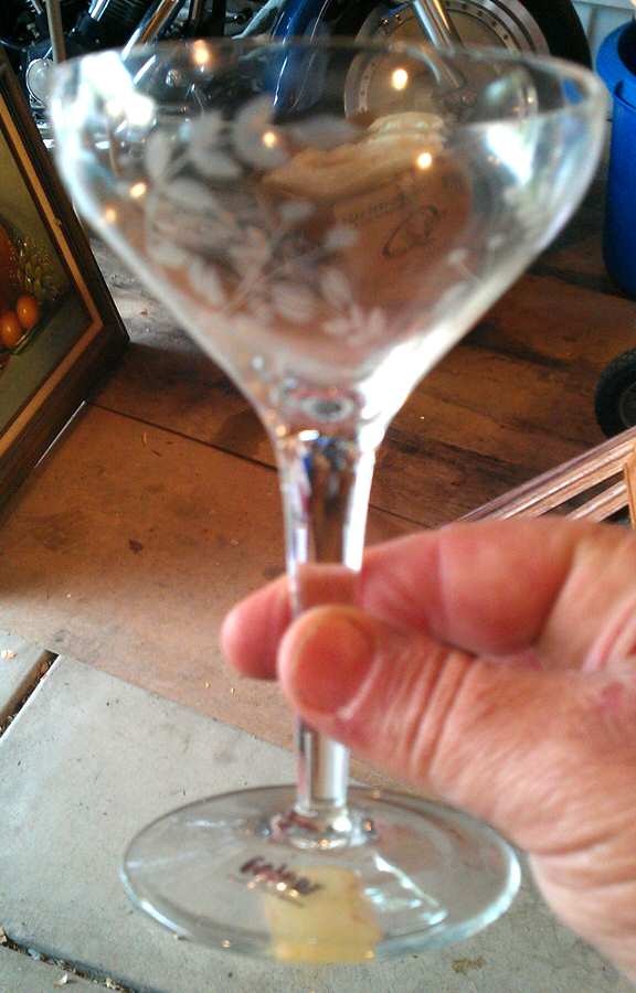 Claridge Champagne/Tall Sherbet by Colony-1