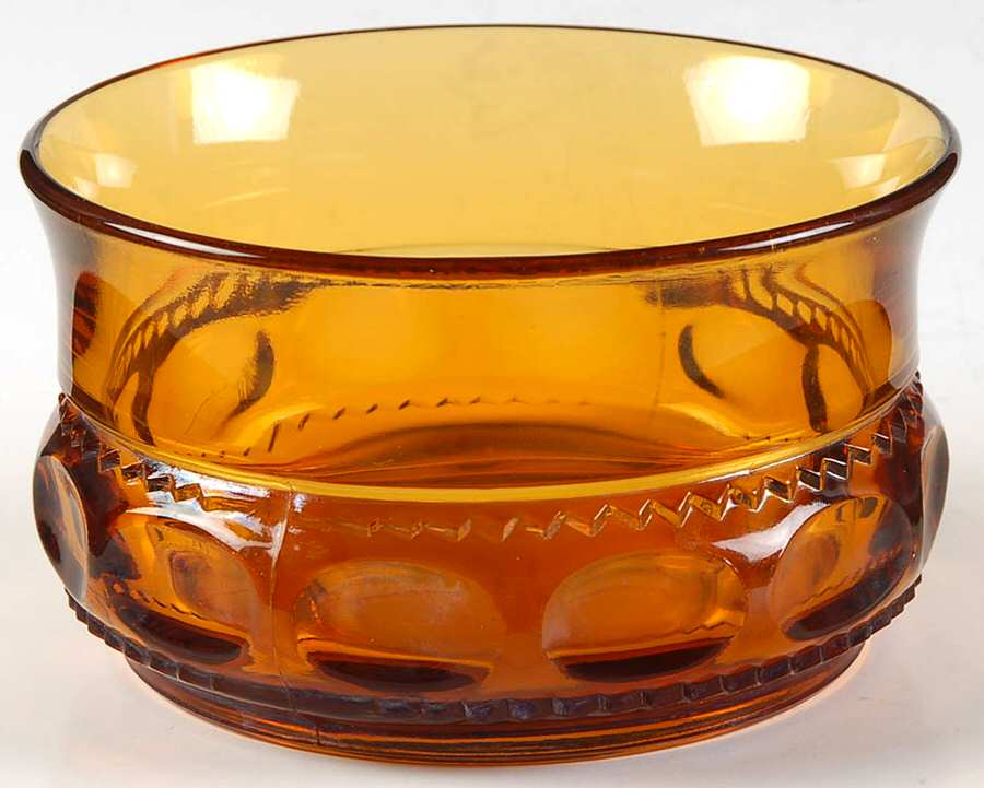 Color Crown Amber (Dark) Small Fruit Dessert Bowl by Colony-1