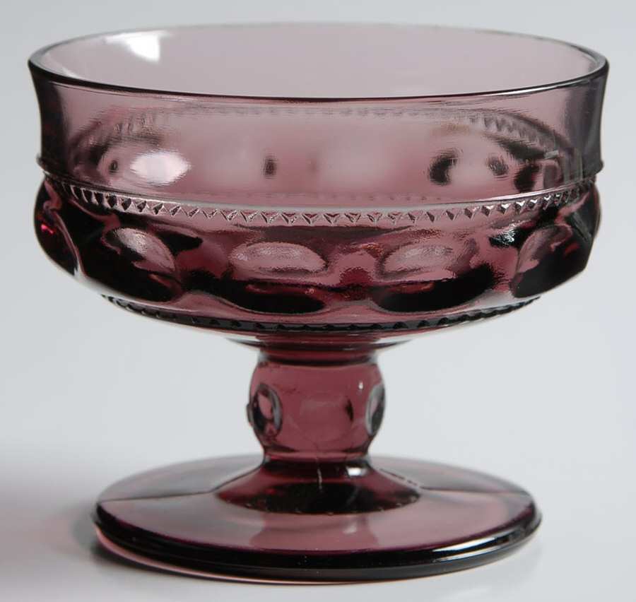 Color Crown Amethyst Champagne/Tall Sherbet by Colony-1