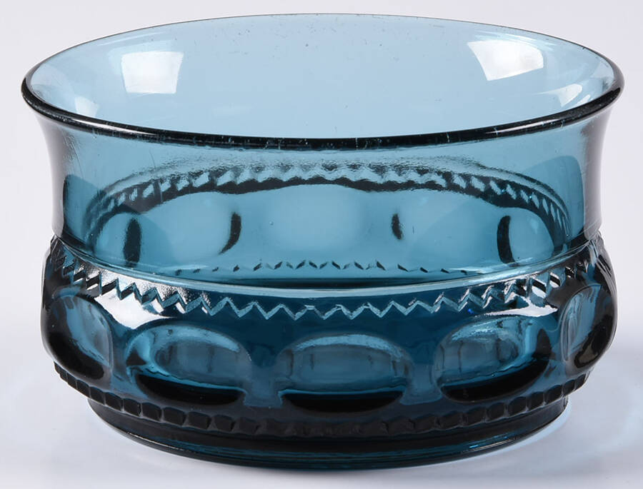 Color Crown Blue Small Fruit Dessert Bowl by Colony-1
