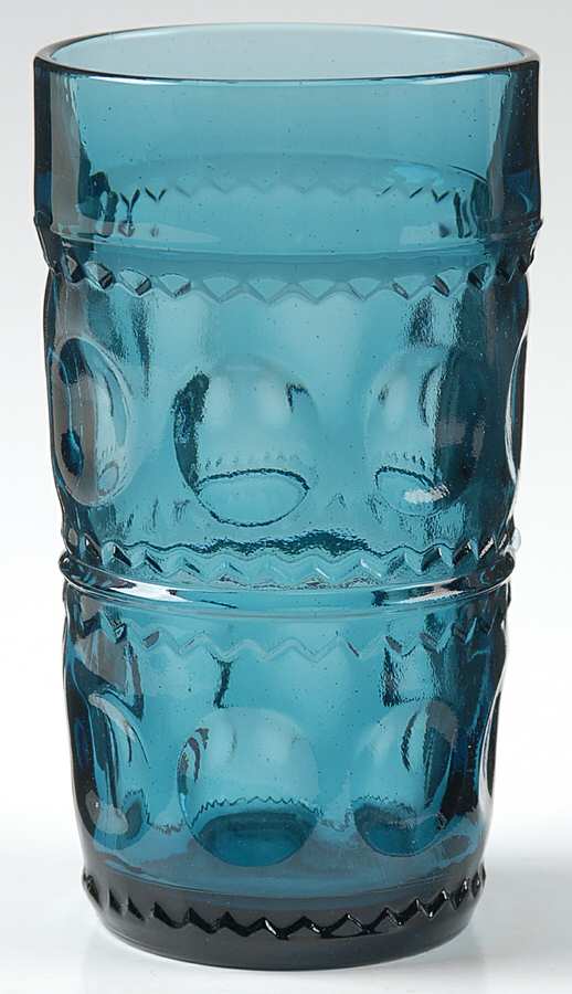 Color Crown Blue 12 Oz Flat Tumbler by Colony-1