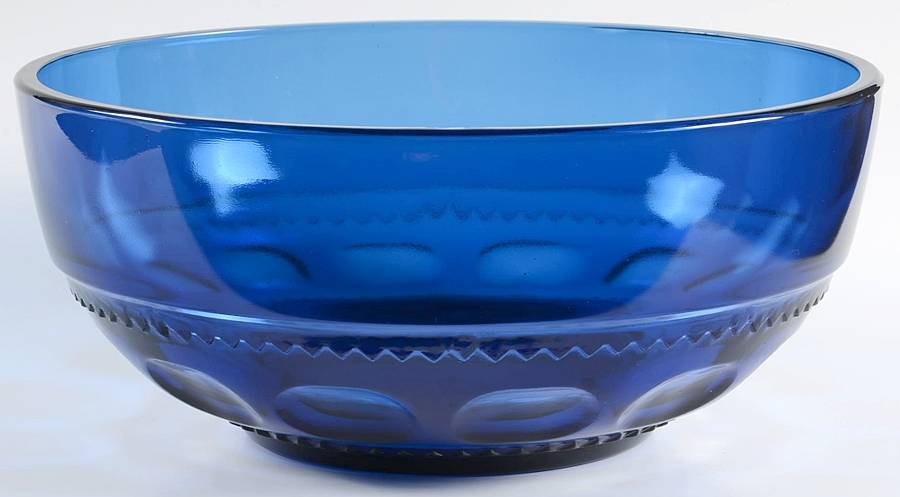 Color Crown Cobalt Salad Bowl by Colony-1