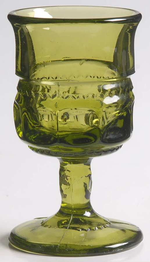 Color Crown Green Cordial Glass by Colony-1