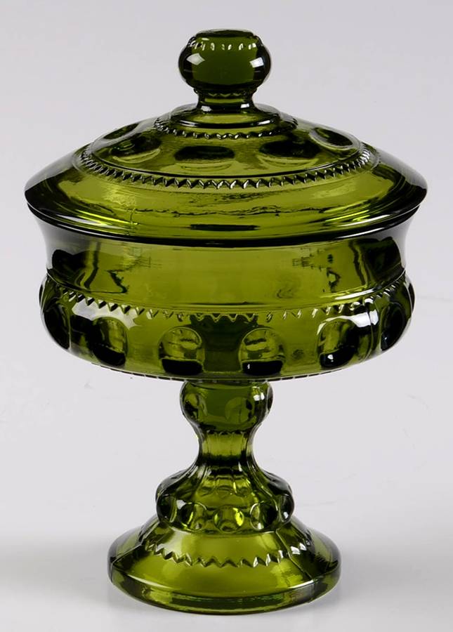 Color Crown Green Wedding Bowl with Lid by Colony-1