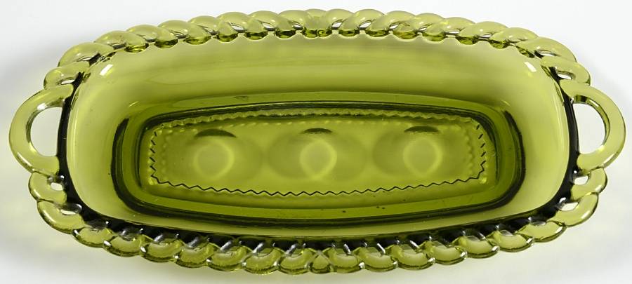 Color Crown Green Creamer/Sugar, Tray Only by Colony-1