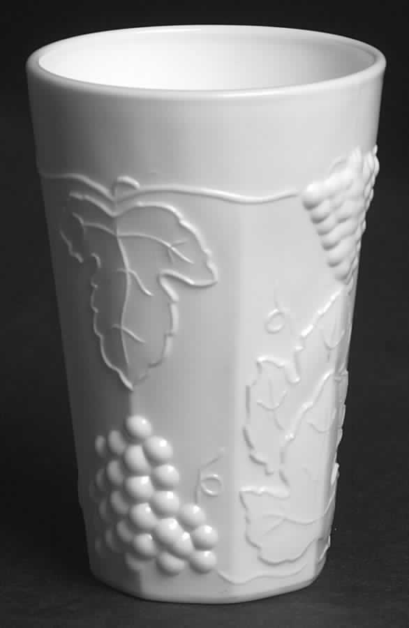 Harvest Milk Glass Flat Juice Glass by Colony-1