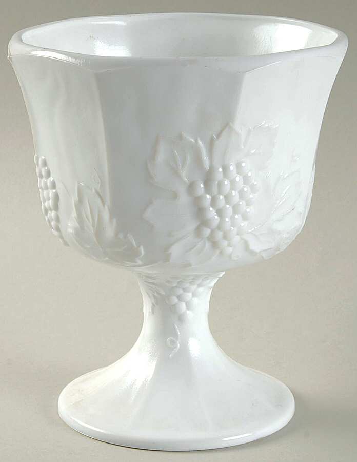 Harvest Milk Glass Planter by Colony-1