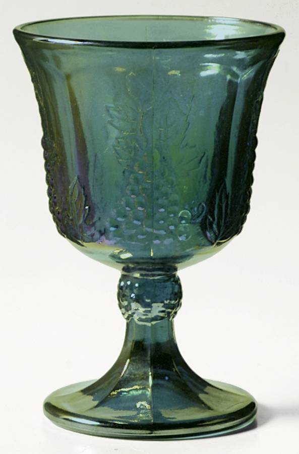 Harvest Carnival (Green) Water Goblet by Colony-1