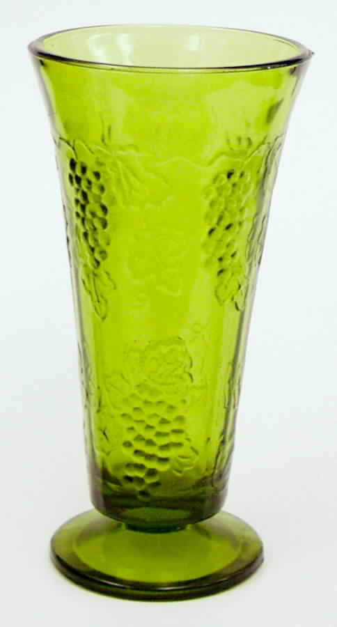 Harvest Green 7" Flower Vase by Colony-1