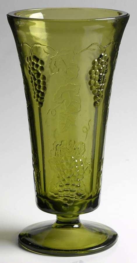 Harvest Green 10" Flower Vase by Colony-1