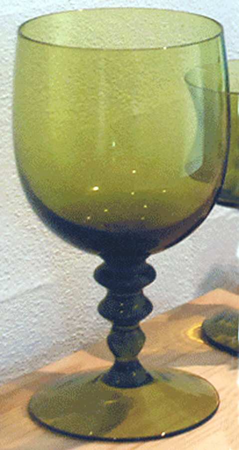 Helena Brown Water Goblet by Colony-1