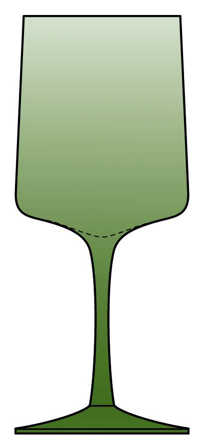 Neel Green Water Goblet by Colony-1