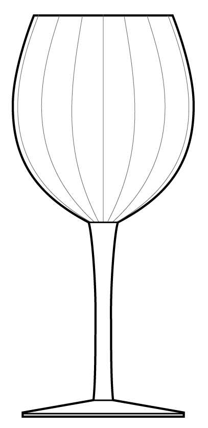 Optic Water Goblet by Colony-1