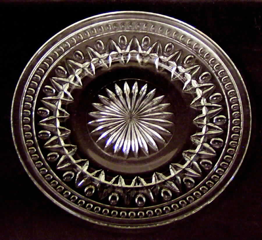 Park Lane Clear Luncheon Plate by Colony-1