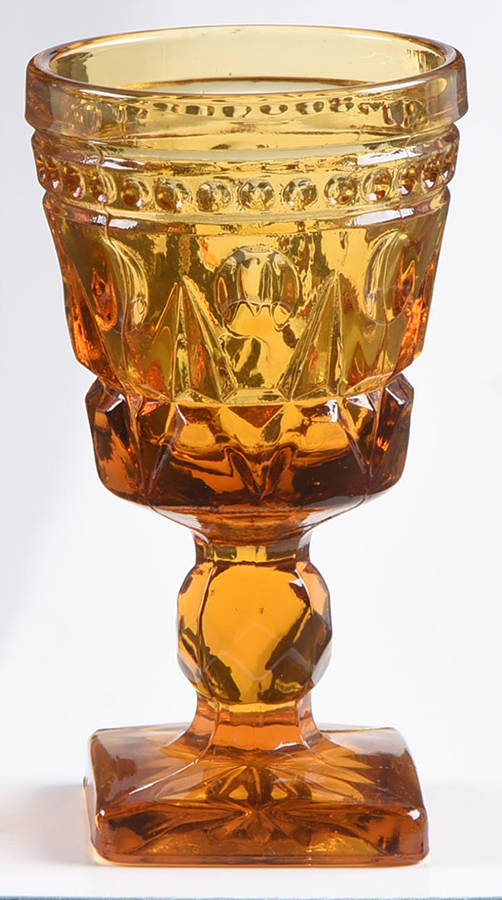 Park Lane Amber Cordial Glass by Colony-1