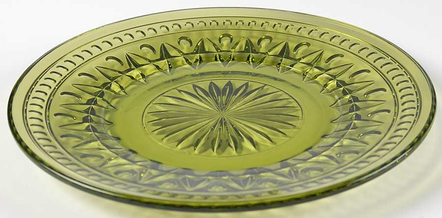 Park Lane Green Luncheon Plate by Colony-1
