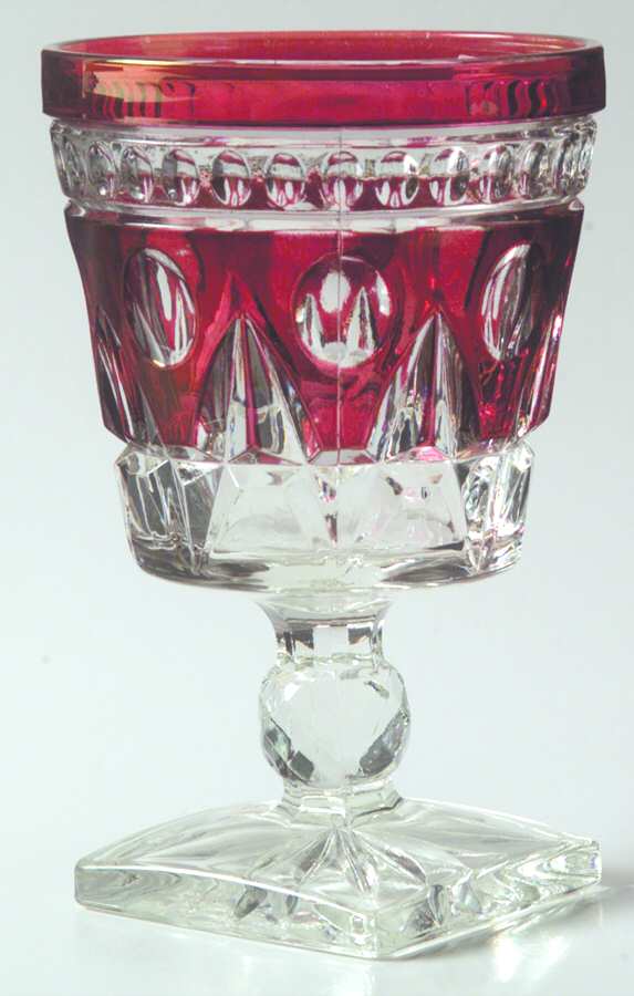 Parklane Ruby (Flash) Water Goblet by Colony-1