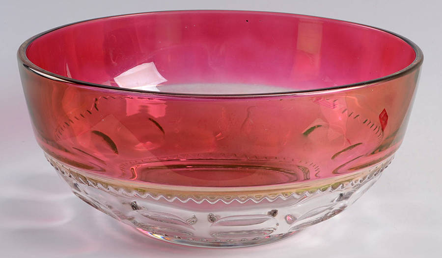 Ruby Crown 9" Salad Bowl by Colony-1
