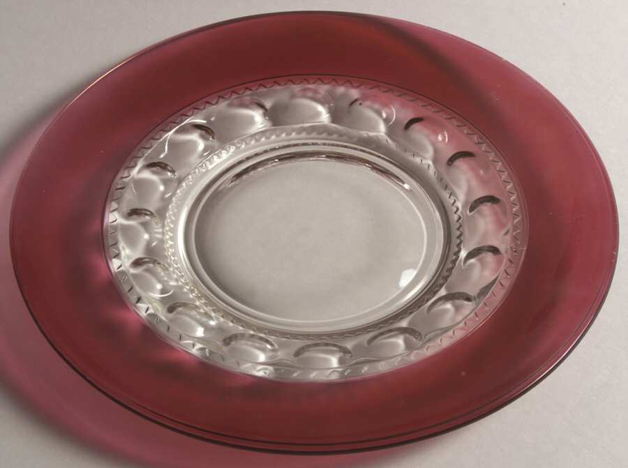 Ruby Crown Dinner Plate by Colony-1