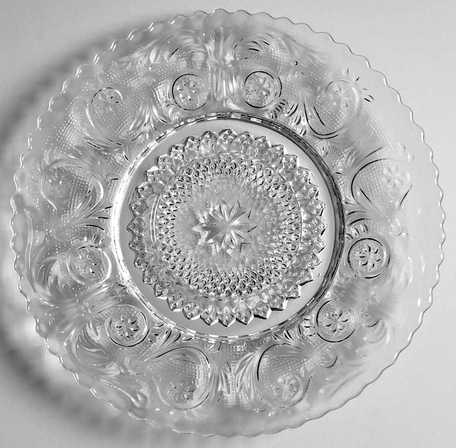 Sandwich Clear Saucer only by Colony-1