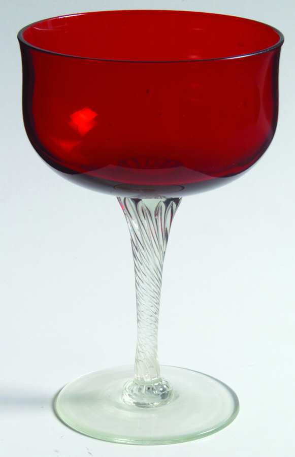 Saturn Red Champagne/Tall Sherbet by Colony-1