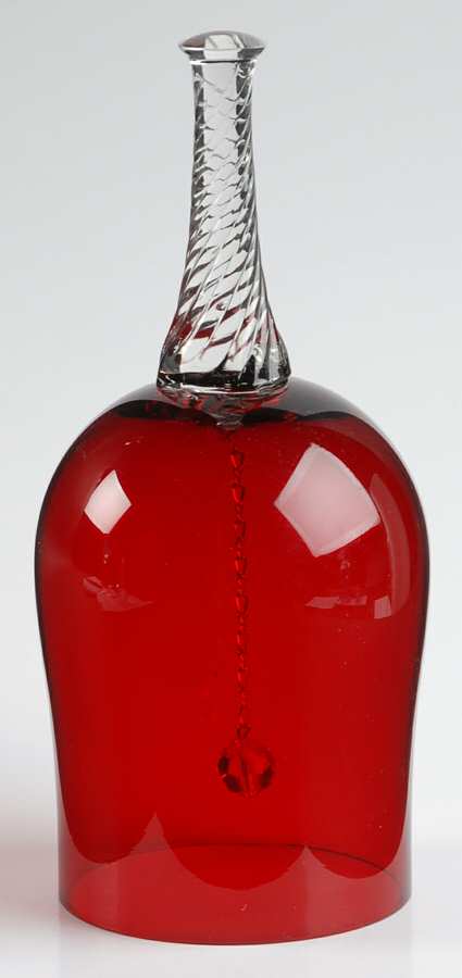 Saturn Red Bell Made From Goblet by Colony-1