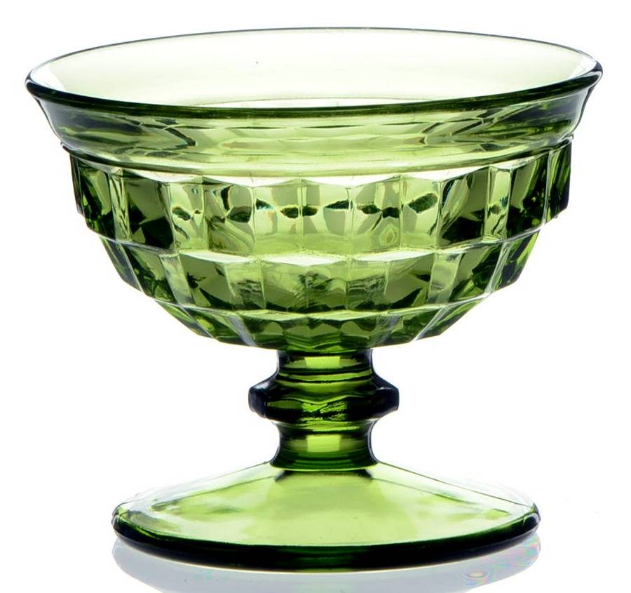 Whitehall Green (Avocado) Champagne/Tall Sherbet by Colony-1