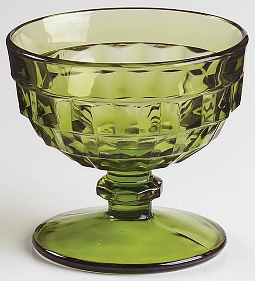 Whitehall Green (Avocado) Champagne/Tall Sherbet by Colony-1