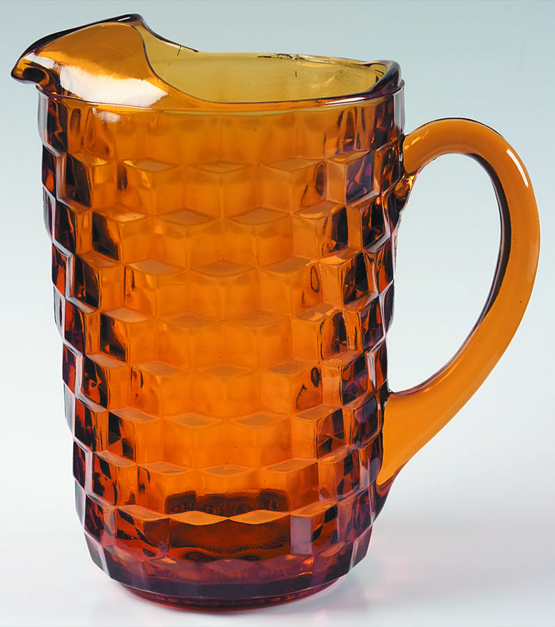Whitehall Gold (Harvest Gold) 50 Oz Pitcher by Colony-1