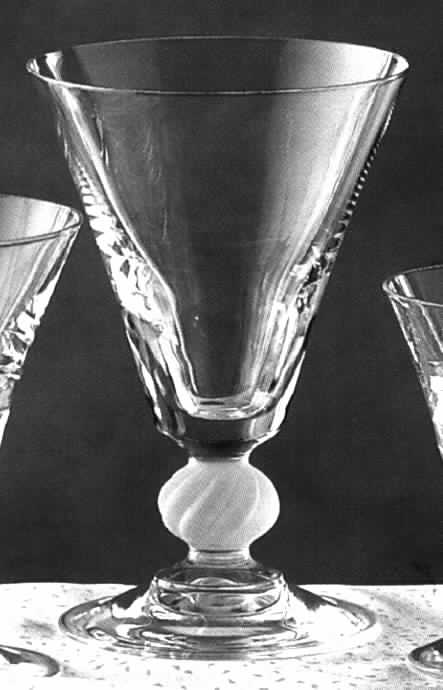 Ajaccio Water Goblet by Cristal D'Arques - Durand-1