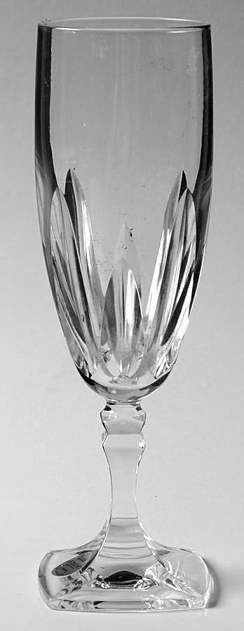 Biarritz Canet Fluted Champagne by Cristal D'Arques - Durand-1
