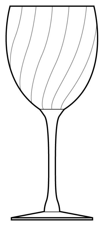 Festival Water Goblet by Cristal D'Arques - Durand-1