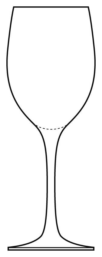 Invitation Water Goblet by Cristal D'Arques - Durand-1