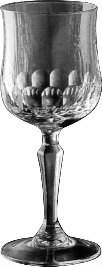Mandelieu Water Goblet by Cristal D'Arques - Durand-1