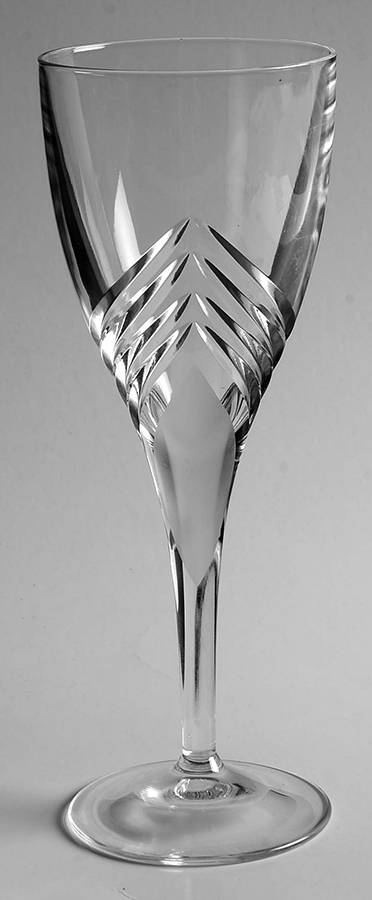 Megeve Taille Ogive Water Goblet by Cristal D'Arques - Durand-1