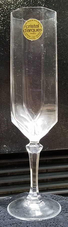 Nantes Fluted Champagne by Cristal D'Arques - Durand-1