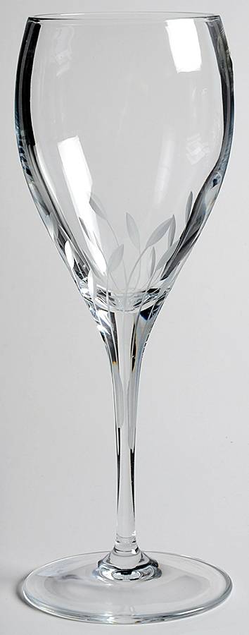 Nova (Gray Cut) Water Goblet by Cristal D'Arques - Durand-1