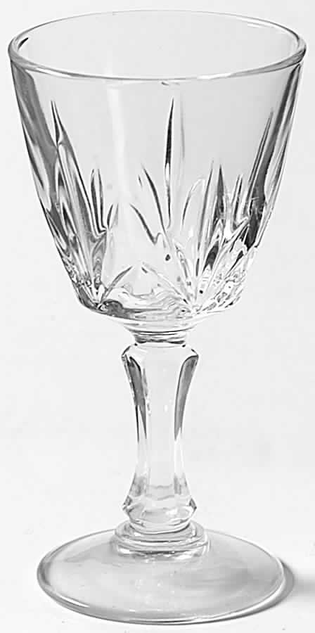 Palmes Cordial Glass by Cristal D'Arques - Durand-1