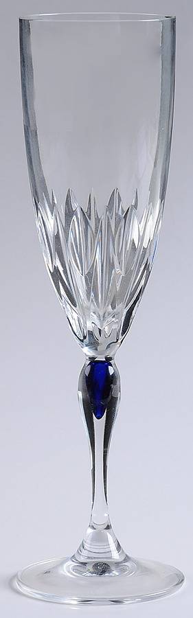 Saphir Taille Lance Fluted Champagne by Cristal D'Arques - Durand-1