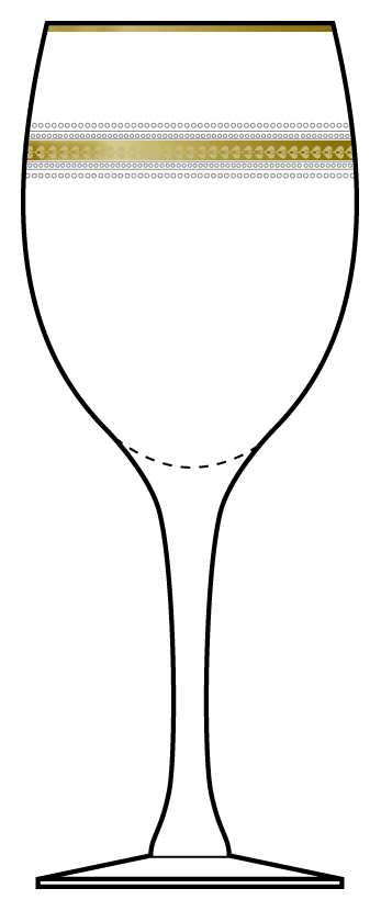 Valloire Water Goblet by Cristal D'Arques - Durand-1
