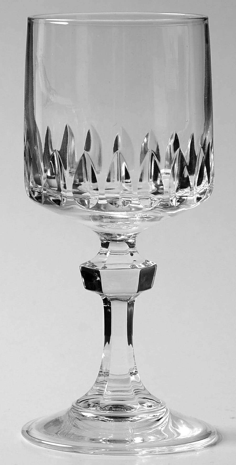 Vendome Taille Lance Cordial Glass by Cristal D'Arques - Durand-1