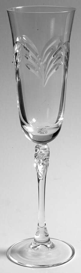 Verneuil Taille Palmettes Fluted Champagne by Cristal D'Arques - Durand-1